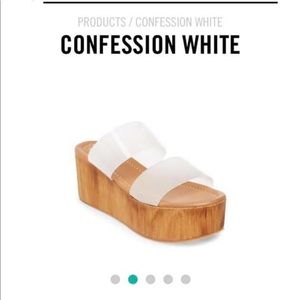 Steve Madden platform sandals - NEW IN BOX